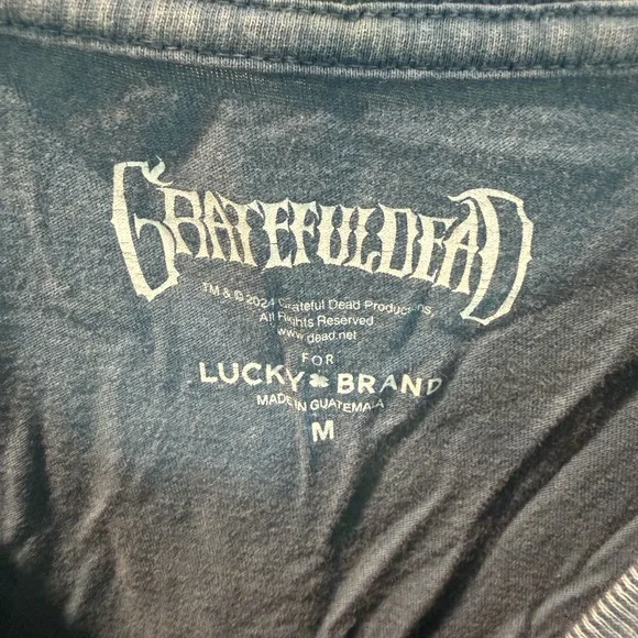 Lucky Brand Grateful Dead Graphic T-Shirt — Medium - Picture 3 of 3